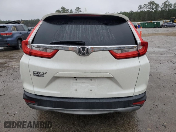 2017 Honda CR-V EX-L with VIN 2HKRW1H80HH519201, listed as a Copart auction lot 44890995 with 71,323 mi miles and Salvage Title. Bid and sale history available at carsss.com. Image 6.