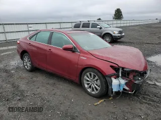 2017 Toyota Camry Hybrid LE with VIN 4T1BD1FK4HU213965, listed as a Copart auction lot 82191244 with 0 mi miles and Salvage Title. Bid and sale history available at carsss.com. Image 4.