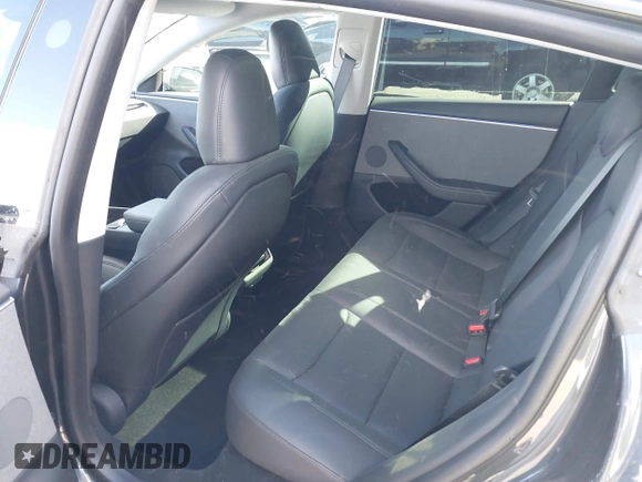 2024 Tesla Model 3 with VIN 5YJ3E1EA0RF718703, listed as a IAAI auction lot 41278243 with 6,504 mi miles. Bid and sale history available at carsss.com. Image 8.