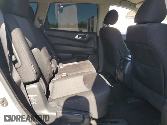 2019 Nissan Pathfinder SV с VIN 5N1DR2MN3KC639236, выставлен на аукционе Copart как лот 57177725 с пробегом 72 265 миль миль и Списание • Salvage title. История ставок и продаж доступна на DreamBid. Изображение 11.