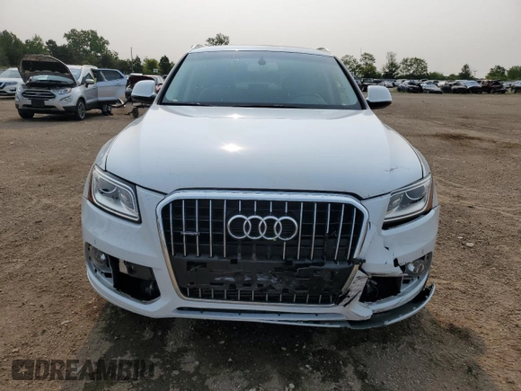 2017 Audi Q5 Premium Plus with VIN WA1L2AFP6HA016351, listed as a Copart auction lot 59000705 with 73,907 mi miles and Salvage title. Bid and sale history available at DreamBid. Image 5.