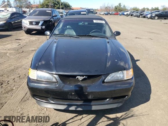 1998 Ford Mustang GT with VIN 1FAFP45X1WF216440, listed as a Copart auction lot 50876335 with 130,008 mi miles and Salvage Title. Bid and sale history available at carsss.com. Image 5.