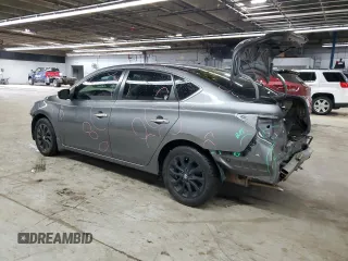 2018 Nissan Sentra S z VIN 3N1AB7AP3JY345603, wystawiony jako Copart lot #56594675 z przebiegiem 78 811 mil mil oraz Szkoda całkowita • Salvage title. Historia ofert i sprzedaży dostępna na DreamBid. Obrazek 2.