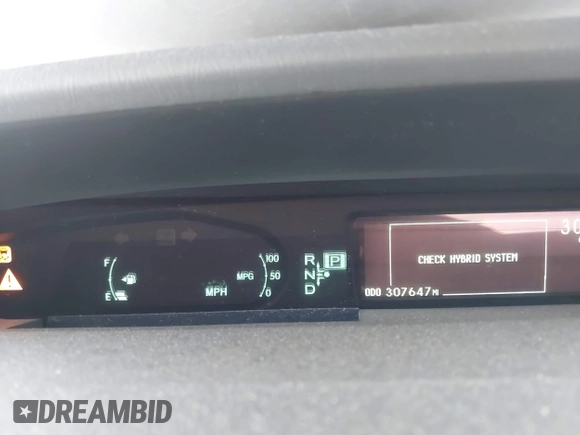 2010 Toyota Prius II z VIN JTDKN3DU1A1280435, wystawiony jako IAAI lot #42358985 z przebiegiem 307 647 mil mil oraz . Historia ofert i sprzedaży dostępna na DreamBid. Obrazek 7.