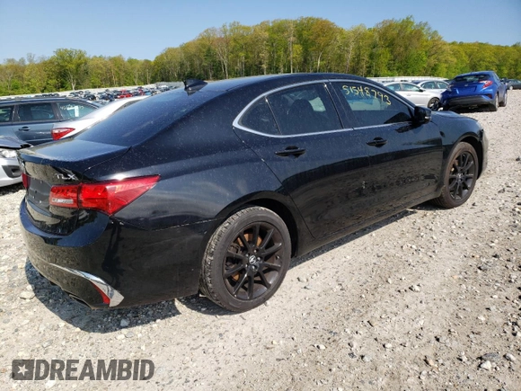 2019 Acura TLX with VIN 19UUB2F3XKA004189, listed as a Copart auction lot 51548793 with 86,359 mi miles. Bid and sale history available at carsss.com. Image 3.
