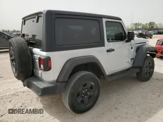 2022 Jeep Wrangler 80th Anniversary with VIN 1C4HJXAG8NW181325, listed as a Copart auction lot 49855655 with 27,763 mi miles and Salvage Title. Bid and sale history available at DreamBid. Image 3.