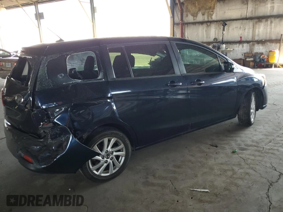 2014 Mazda 5 Sport with VIN JM1CW2BL1E0177176, listed as a Copart auction lot 70707784 with 113,071 mi miles and Salvage Title. Bid and sale history available at DreamBid. Image 3.