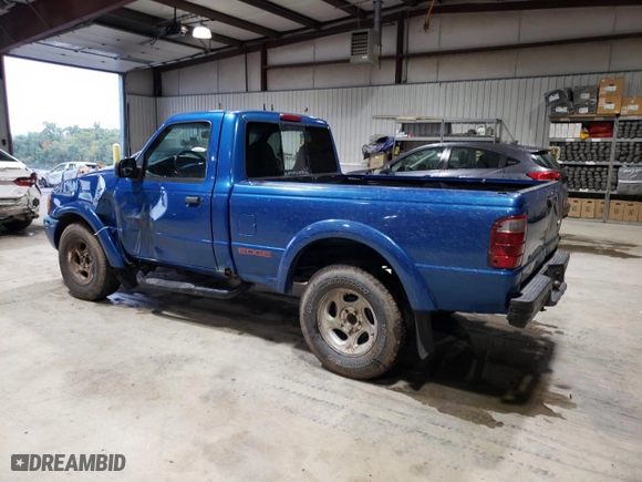 2002 Ford Ranger Edge Plus with VIN 1FTYR11U92TA27599, listed as a Copart auction lot 73107754 with 120,841 mi miles and Salvage Title. Bid and sale history available at carsss.com. Image 2.