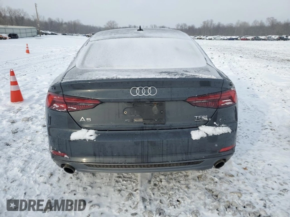 2018 Audi A5 Sportback Prestige with VIN WAUFNCF57JA131158, listed as a Copart auction lot 39342624 with 86,373 mi miles. Bid and sale history available at carsss.com. Image 6.