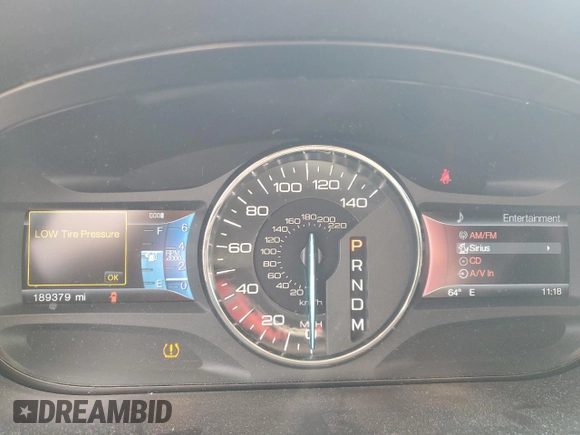 2012 Ford Edge Sport with VIN 2FMDK4AK6CBA02191, listed as a Copart auction lot 42159645 with 189,379 mi miles and Salvage Title. Bid and sale history available at carsss.com. Image 9.