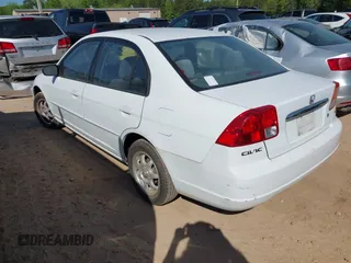 2003 Honda Civic LX with VIN 2HGES16503H566931, listed as a IAAI auction lot 42048426 with 172,526 mi miles and . Bid and sale history available at carsss.com. Image 3.