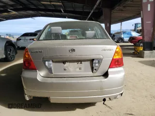 2004 Suzuki Aerio S z VIN JS2RA61S445207836, wystawiony jako Copart lot #48757125 z przebiegiem 96 400 mil mil oraz Czysty tytuł • Clean title. Historia ofert i sprzedaży dostępna na DreamBid. Obrazek 6.