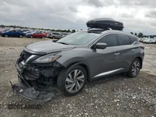 2021 Nissan Murano SL z VIN 5N1AZ2CJ3MC122457, wystawiony jako Copart lot #55146725 z przebiegiem 32 673 mil mil oraz Szkoda całkowita • Salvage title. Historia ofert i sprzedaży dostępna na DreamBid. Obrazek 1.