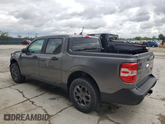 2023 Ford Maverick XL with VIN 3FTTW8E93PRA57918, listed as a Copart auction lot 55580585 with 2,013 mi miles and Salvage Title. Bid and sale history available at DreamBid. Image 2.