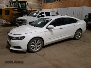 2016 Chevrolet Impala LT with VIN 2G1105SA8G9192235, listed as a Copart auction lot 61749795 with 122,425 mi miles and Salvage title. Bid and sale history available at DreamBid. Image 1.