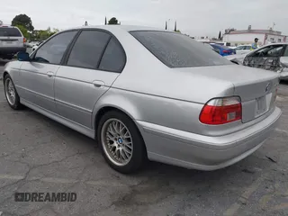 2002 BMW 5 Series 530iA with VIN WBADT63432CH93421, listed as a IAAI auction lot 42046776 with Not Provided miles. Bid and sale history available at carsss.com. Image 3.