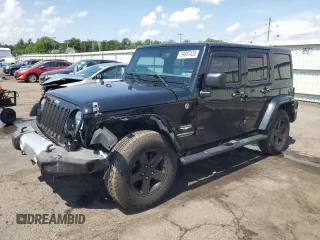 2015 Jeep Wrangler Unlimited Altitude с VIN 1C4HJWEG8FL746566, выставлен на аукционе Copart как лот 59887435 с пробегом 97 632 миль миль и Списание • Salvage title. История ставок и продаж доступна на DreamBid. Изображение 1.