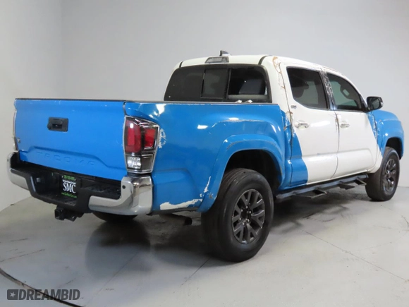 2023 Toyota Tacoma 2WD SR5 with VIN 3TMAZ5CN1PM200889, listed as a Copart auction lot 50223785 with 35,472 mi miles and Salvage Title. Bid and sale history available at carsss.com. Image 3.