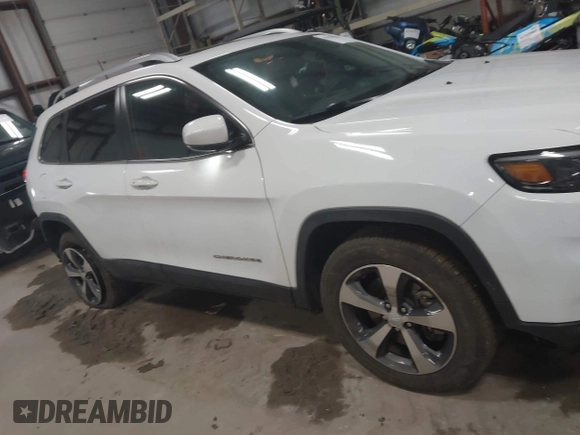 2019 Jeep Cherokee Limited with VIN 1C4PJMDN4KD291672, listed as a IAAI auction lot 41559091 with 47,109 mi miles and . Bid and sale history available at DreamBid. Image 13.