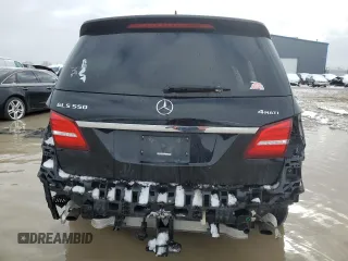 2017 Mercedes-Benz GLS with VIN 4JGDF7DE3HA899243, listed as a Copart auction lot 46994633 with 61,894 mi miles. Bid and sale history available at carsss.com. Image 6.