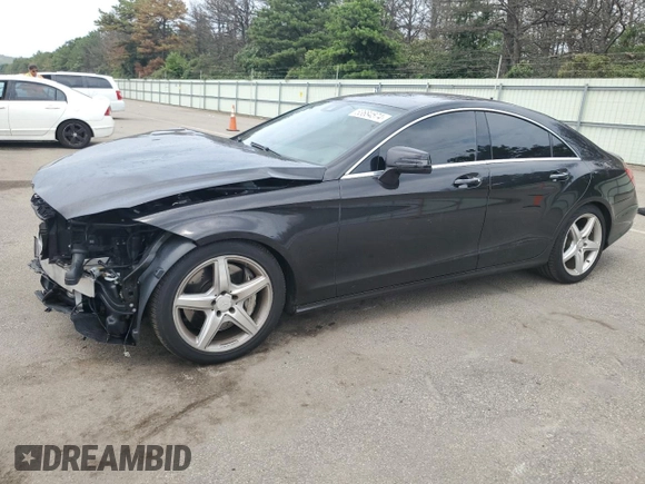 2014 Mercedes-Benz CLS-Class CLS 550 with VIN WDDLJ9BB1EA112195, listed as a Copart auction lot 63684574 with 87,251 mi miles and Salvage Title. Bid and sale history available at carsss.com. Image 1.