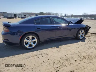 2015 Dodge Charger SXT with VIN 2C3CDXHG5FH744794, listed as a Copart auction lot 48576845 with 139,940 mi miles and Salvage Title. Bid and sale history available at DreamBid. Image 3.