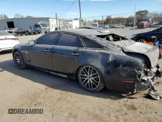 2015 Jaguar XJ with VIN SAJWJ1CD1F8V90815, listed as a Copart auction lot 77977464 with Not provided miles and Salvage title. Bid and sale history available at DreamBid. Image 2.