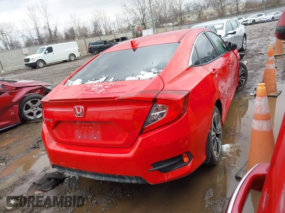 2016 Honda Civic Sedan EX-T with VIN 2HGFC1F3XGH635159, listed as a IAAI auction lot 41584768 with 108,814 mi miles. Bid and sale history available at carsss.com. Image 4.