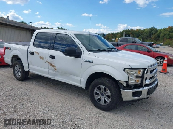 2015 Ford F-150 XLT with VIN 1FTEW1EF5FFB13987, listed as a IAAI auction lot 40377116 with 186,029 mi miles. Bid and sale history available at carsss.com. Image 1.