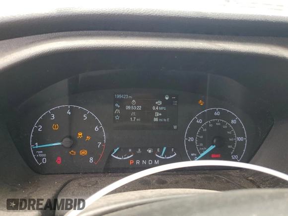 2020 Ford Transit Cargo with VIN 1FTBR1C8XLKB73376, listed as a Copart auction lot 63569025 with 199,423 mi miles and Clean title. Bid and sale history available at DreamBid. Image 9.