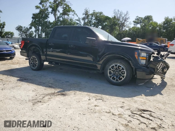 2023 Ford F-150 XL z VIN 1FTEW1CP6PKD30131, wystawiony jako Copart lot #57114985 z przebiegiem 18 525 mil mil oraz Nie do naprawy • Non repairable. Historia ofert i sprzedaży dostępna na DreamBid. Obrazek 4.