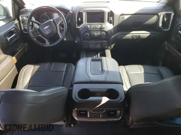 2019 Chevrolet Silverado 1500 High Country with VIN 1GCUYHEL9KZ239315, listed as a Copart auction lot 45550645 with 50,949 mi miles and Salvage Title. Bid and sale history available at carsss.com. Image 8.