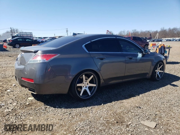 2009 Acura TL z VIN 19UUA86249A018919, wystawiony jako Copart lot #49532445 z przebiegiem 166 163 mil mil oraz Szkoda całkowita • Salvage title. Historia ofert i sprzedaży dostępna na DreamBid. Obrazek 3.
