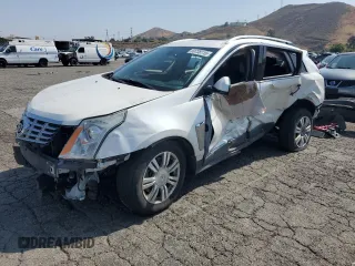 2016 Cadillac SRX Luxury Collection with VIN 3GYFNBE36GS543585, listed as a Copart auction lot 59738115 with 73,845 mi miles and Salvage title. Bid and sale history available at DreamBid. Image 1.