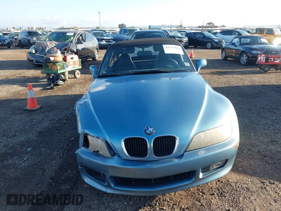 1996 BMW 3 Series Z3 1.9 with VIN 4USCH7324TLB70163, listed as a IAAI auction lot 41754480 with 128,783 mi miles and . Bid and sale history available at carsss.com. Image 12.
