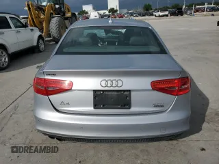 2015 Audi A4 Premium Plus with VIN WAUHFAFL5FN040401, listed as a Copart auction lot 62241544 with 0 mi miles and Salvage Title. Bid and sale history available at carsss.com. Image 6.