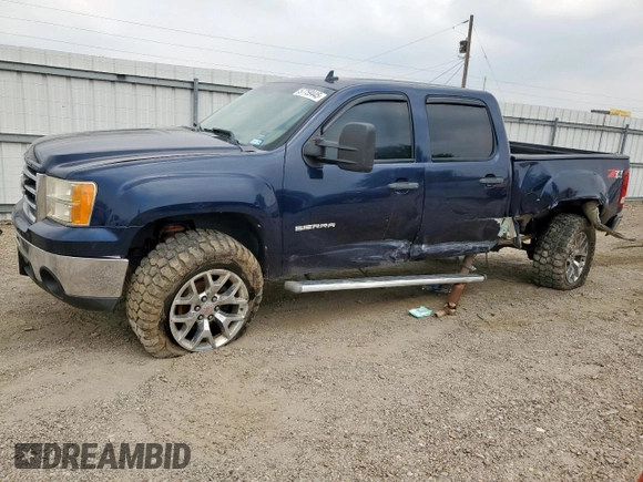 2012 GMC Sierra 1500 SLE with VIN 3GTP2VE70CG194346, listed as a Copart auction lot 57759445 with 239,736 mi miles and Salvage title. Bid and sale history available at DreamBid. Image 1.