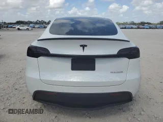 2022 Tesla Model Y Performance with VIN 7SAYGDEFXNF410531, listed as a Copart auction lot 54449715 with Not Provided miles and Non Repairable. Bid and sale history available at DreamBid. Image 6.