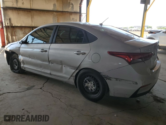 2022 Hyundai Accent SE with VIN 3KPC24A64NE173729, listed as a Copart auction lot 60678615 with 48,990 mi miles and Salvage title. Bid and sale history available at DreamBid. Image 2.