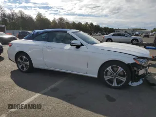 2018 Mercedes-Benz E-Class E 400 with VIN WDD1K6GBXJF065418, listed as a Copart auction lot 71732944 with 5,252 mi miles and Salvage Title. Bid and sale history available at carsss.com. Image 4.