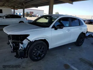 2024 Honda HR-V Sport with VIN 3CZRZ1H56RM744936, listed as a Copart auction lot 46945415 with NaN miles and Salvage Title. Bid and sale history available at carsss.com. Image 1.