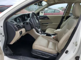 2017 Honda Accord Touring with VIN 1HGCR3F91HA009968, listed as a Copart auction lot 55858414 with 133,083 mi miles and Salvage title. Bid and sale history available at DreamBid. Image 7.