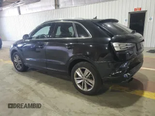 2016 Audi Q3 Premium Plus with VIN WA1EFCFS4GR024719, listed as a Copart auction lot 62001785 with 63,837 mi miles and Salvage title. Bid and sale history available at DreamBid. Image 2.