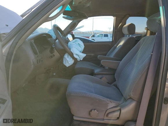 2002 Toyota Tundra SR5 with VIN 5TBRT34182S263008, listed as a Copart auction lot 47114055 with 293,526 mi miles and Salvage Title. Bid and sale history available at carsss.com. Image 7.