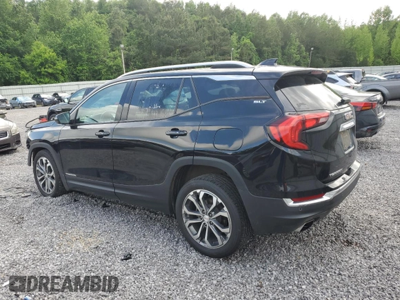 2020 GMC Terrain SLT with VIN 3GKALPEX9LL214555, listed as a Copart auction lot 54550555 with 93,250 mi miles and Salvage title. Bid and sale history available at DreamBid. Image 2.