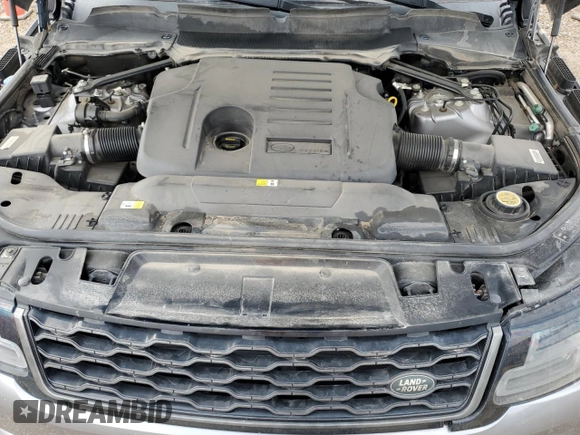 2021 Land Rover Range Rover Sport HSE Silver Edition with VIN SALWR2SU4MA749615, listed as a Copart auction lot 50415645 with 76,370 mi miles and Salvage title. Bid and sale history available at DreamBid. Image 12.