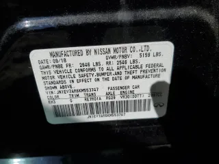 2019 Infiniti Q50 Luxe with VIN JN1EV7AR6KM553747, listed as a Copart auction lot 45784085 with Not Provided miles and Salvage Title. Bid and sale history available at carsss.com. Image 13.
