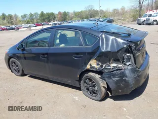 2013 Toyota Prius One with VIN JTDKN3DU3D5615711, listed as a IAAI auction lot 42119419 with 222,734 mi miles. Bid and sale history available at carsss.com. Image 14.