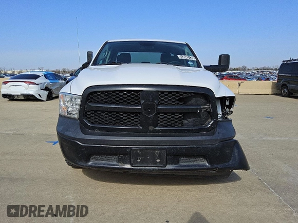 2021 Ram 1500 Classic Tradesman with VIN 1C6RR6FT5MS533920, listed as a Copart auction lot 43043135 with 102,787 mi miles and Salvage Title. Bid and sale history available at carsss.com. Image 5.