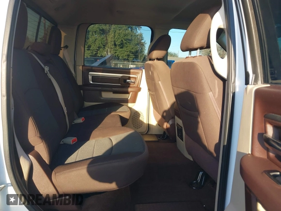 2013 Ram 1500 Outdoorsman with VIN 1C6RR7LT9DS626255, listed as a IAAI auction lot 41392530 with 165,295 mi miles. Bid and sale history available at carsss.com. Image 8.